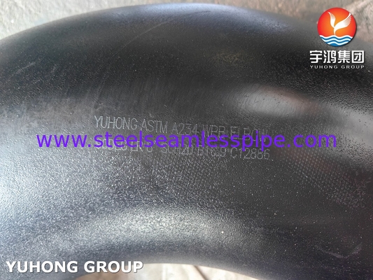 Fittings di grande diametro ASTM A234 WPB LR 45 Deg Elbow B16.9