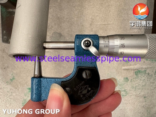 Tubo senza cuciture d'acciaio ASTM A790 UNS S32750 del duplex eccellente resistente all'acido