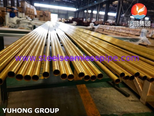 ASME SB111 / ASTM B111 C68700 Tubi senza saldatura in lega di rame