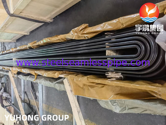 Tubo di piegatura U in acciaio al carbonio, ASME SA179, completo, Nace MR-0175, per applicazioni negli scambiatori di calore