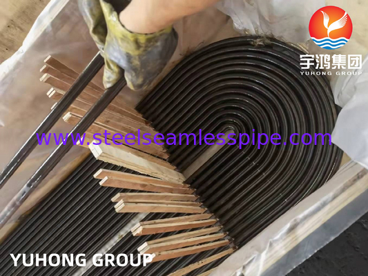 Tubo di piegatura U in acciaio al carbonio, ASME SA179, completo, Nace MR-0175, per applicazioni negli scambiatori di calore