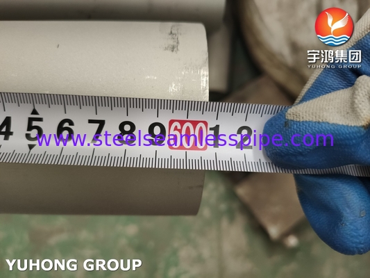 Tubo senza cuciture in acciaio inossidabile EN 10216-5 D2/T1 1.4404 TP316L Per petrolio e gas
