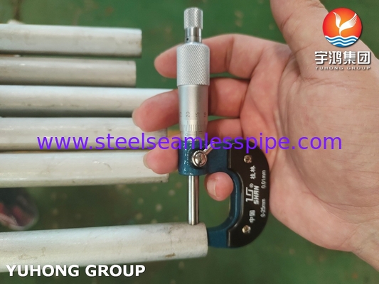 ASTM A213 TP304 Tubo senza cuciture in acciaio inossidabile scambiatore di calore tubo U bend