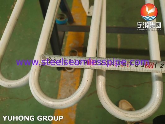 ASTM A213 TP304 Tubo senza cuciture in acciaio inossidabile scambiatore di calore tubo U bend