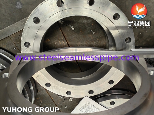ASTM A105 / A105N Acciaio al carbonio scivolare sulla flangia ASME B16.5 Flangia SORF forgiata