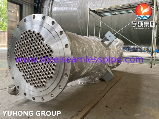 ASME U Stamp Customized Heat Exchanger Steel Tube Bundle per la raffinazione del petrolio