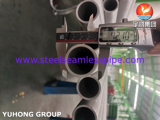 ASTM B407 Incoloy 800H / 800HT / UNS N08811 Tubo di acciaio in lega senza saldatura