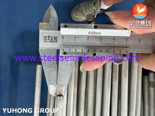 ASTM A269 TP316L Tubo vuoto in acciaio inossidabile senza cuciture Tubo ricoperto in aceto