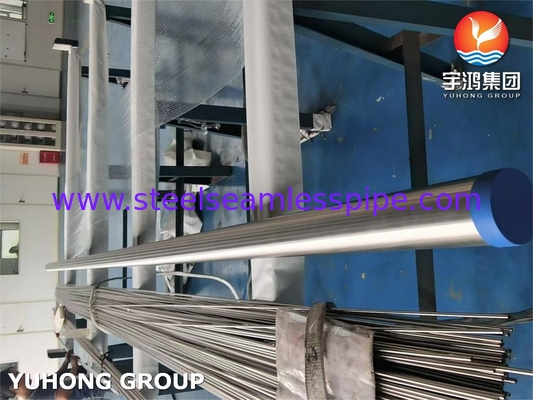 ASTM B407 Lega 800HT / UNS N08811 Tubo di acciaio in lega di nichel senza saldatura