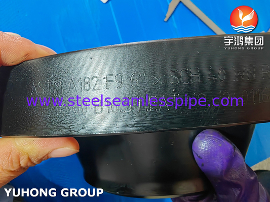 ASTM A182 F9 Flancia forgiata in acciaio legato Sorf Wnrf Flange, B16.5 B16.47