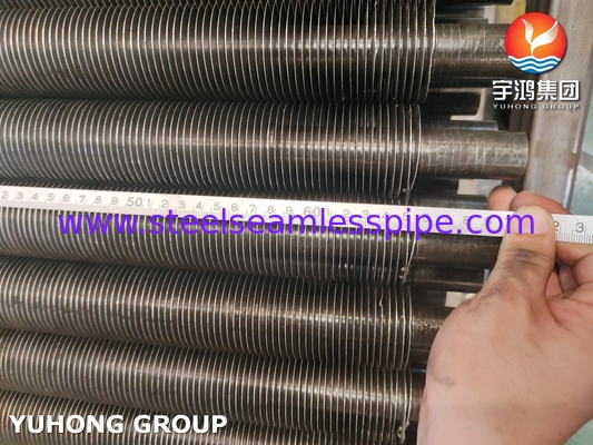 ASTM A179 Tubo senza cuciture in alluminio Al1060 Fin incorporato asciugatrice di semi di tipo G