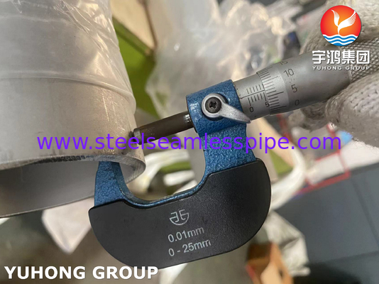 ASTM A312 Tubo senza cuciture in acciaio inossidabile per servizi ad alta temperatura S30815 253MA