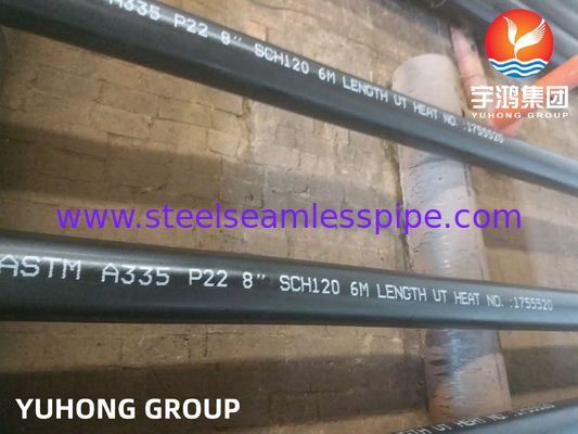 ASTM A335 P22 2-1/4Cr Tubo senza saldatura in acciaio legato per centrali elettriche/caldaie/energia nucleare