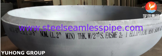 ASTM SA240 SS321 Testa ellissoidale ed estremità della piastra per recipienti a pressione