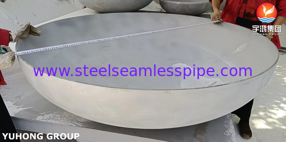 ASTM SA240 SS321 Testa ellissoidale ed estremità della piastra per recipienti a pressione