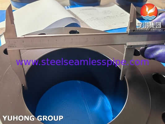 ASTM A182 Gr F9 Flancetta a collo di saldatura in acciaio legato ASME B16.5 Flancetta WNRF forgiata