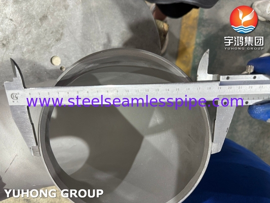 ASTM B366 UNS N08810 Leggia 800H Fittings Buttweld 180 gradi Curvatura di ritorno