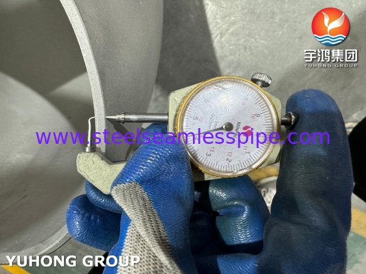 ASTM B366 UNS N08810 Leggia 800H Fittings Buttweld 180 gradi Curvatura di ritorno