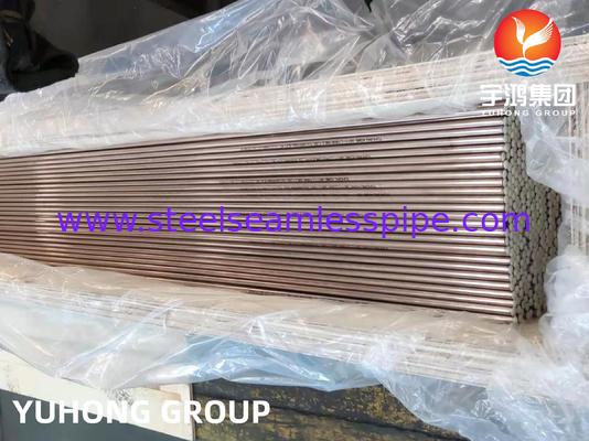 ASTM B111 C68700 C70600 C44300 C1200 per scambiatori di calore, condensatori, raffreddatori d'aria