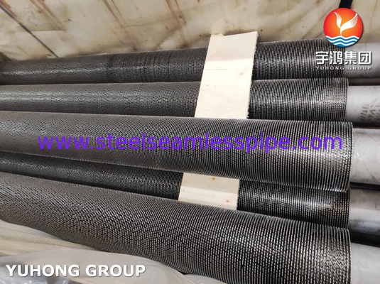 Tubo a pinne dentate HFW spirale a spirale Tubo a pinne dentate per scambiatori di calore