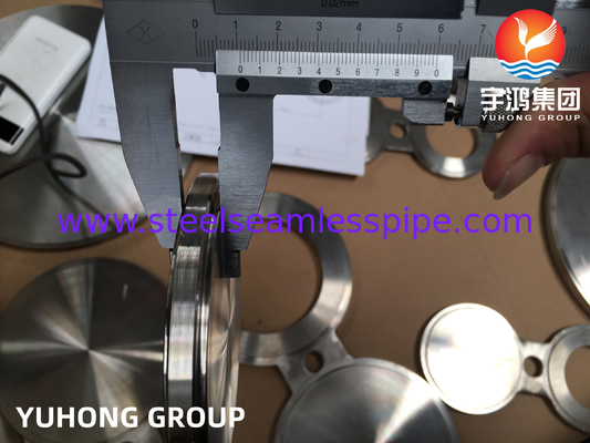 ASTM A182 Acciaio inossidabile acciaio duplex occhiali ciechi flange Asme B16.48
