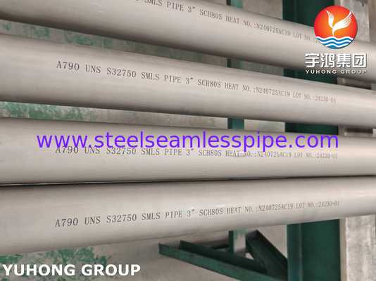 Tubo in acciaio inossidabile duplex 2507, ASTM A790 S32750 Super duplex
