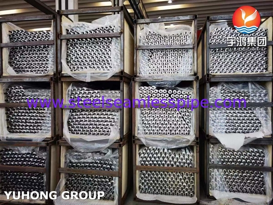 ASTM A210 ASME SA210 GR A1 Tubo a pinna in acciaio al carbonio con pinna in alluminio