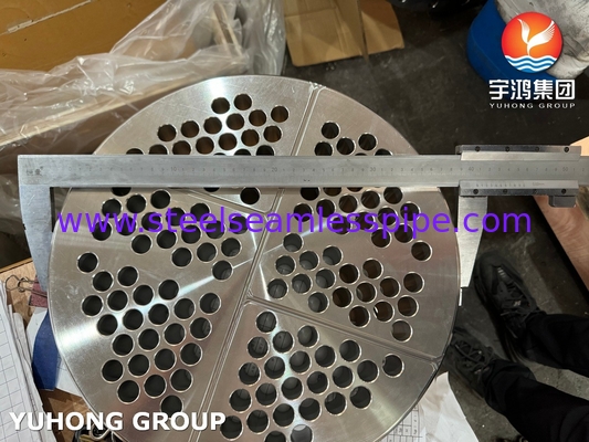ASTM A240 SS304 Fogli di tubi per accessori per scambiatori di calore