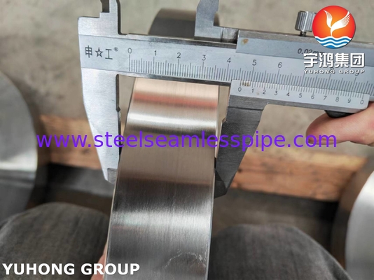 ASTM B564 Inconel 625 / UNS N06625 / 2.4856 Disco in lega di nichel forgiato a vuoto rotondo