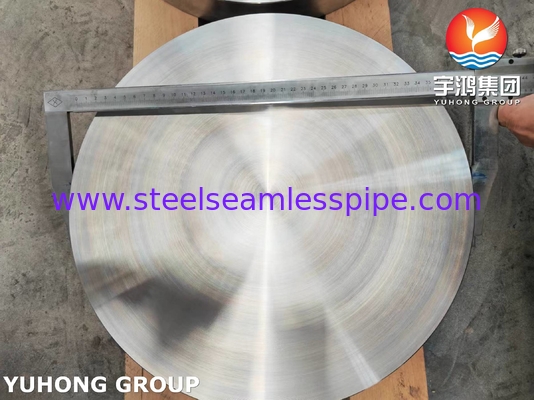 ASTM B564 Inconel 625 / UNS N06625 / 2.4856 Disco in lega di nichel forgiato a vuoto rotondo
