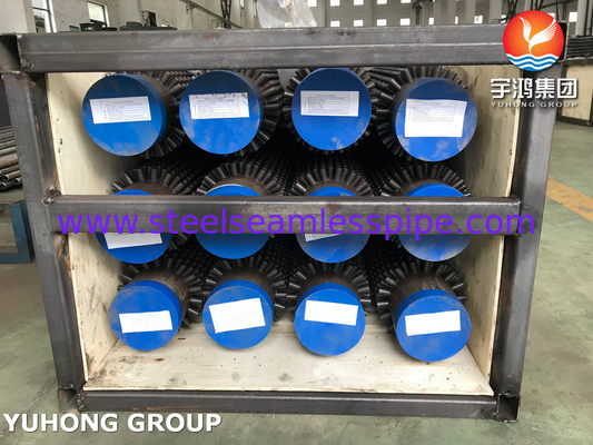 ASTM A213 T9 ALLOY STEEL STUDED FIN PIPE, 13CR STUD per forno