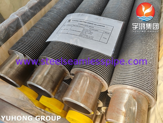 ASTM A335 P22 Tubo a pinna saldato ad alta frequenza senza saldatura in acciaio legato