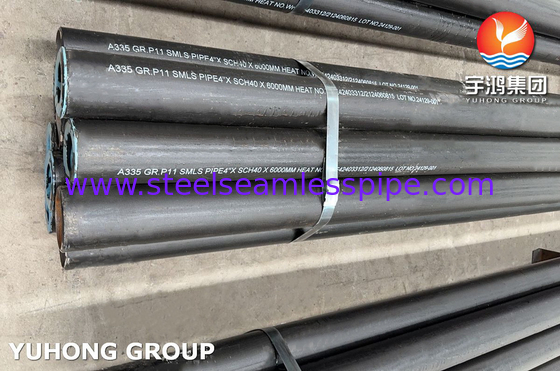 ASTM A335 GRADE P11 ALLOY STAIL SEAMLESS PIPE FOR HEATER RADIANT SECTION (Pippo senza saldature in acciaio in lega per la sezione radiante del riscaldatore)