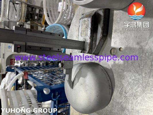 Fittings per tubi super duplex SAF2507, ASTM A815 WPS UNS S32750 Buttweld Cap