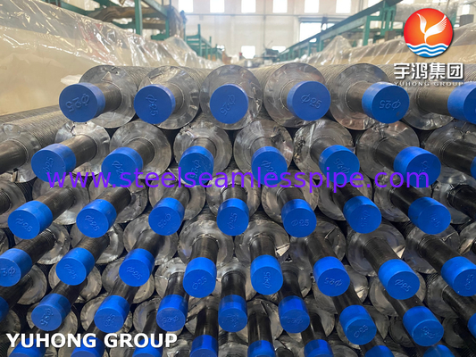 ASTM A179 Tubo senza cuciture in acciaio al carbonio Tubo a pinna in alluminio di tipo G per raffreddatore d'aria