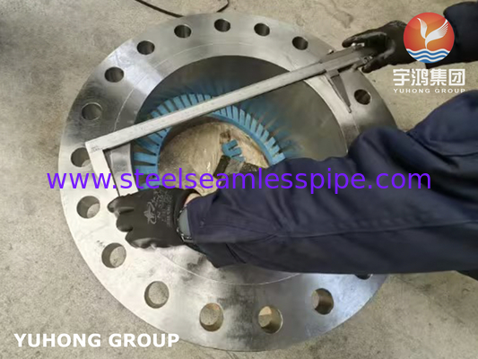 SA350 LF2 Flange a collo di saldatura lungo per tubazioni e apparecchiature criogeniche