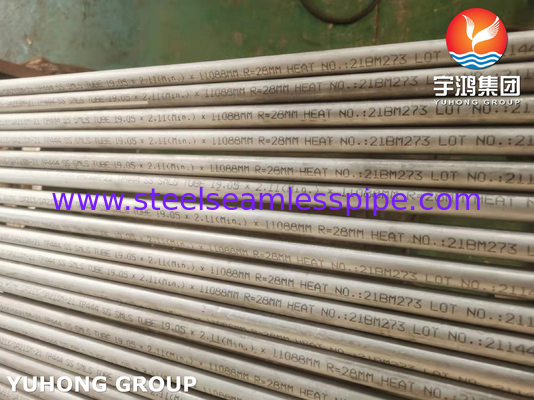 Tubo ferritico senza cuciture ASME/ASTM A213 T444 per caldaie e scambiatori di calore