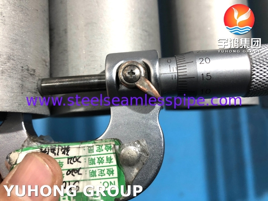 ASTM A789 UNS S32205 Tubo in acciaio duplex senza cuciture per l'industria chimica