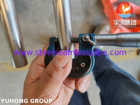 ASTM A269 TP316L Tubo senza cuciture in acciaio inossidabile Tubo ricoperto di calore