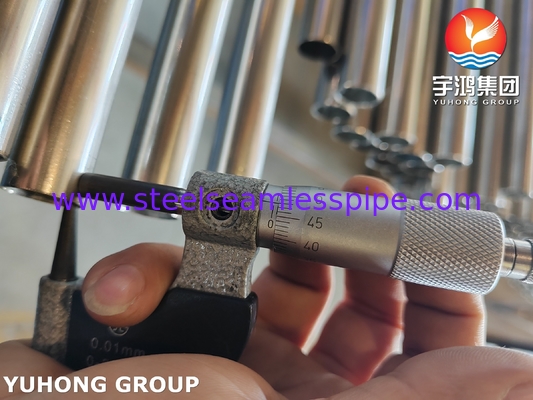 ASTM A269 TP316L Tubo senza cuciture in acciaio inossidabile Tubo ricoperto di calore
