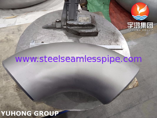 ASTM A815 UNS S32750 Fittings in acciaio inossidabile super duplex 90 gradi LR Elbo