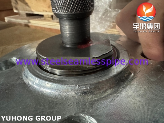 Flangia ASTM A182 F53 SWRF Super Duplex 2507 / S32750 Flangia con saldatura a presa