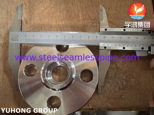 Flangia ASTM A182 F53 SWRF Super Duplex 2507 / S32750 Flangia con saldatura a presa