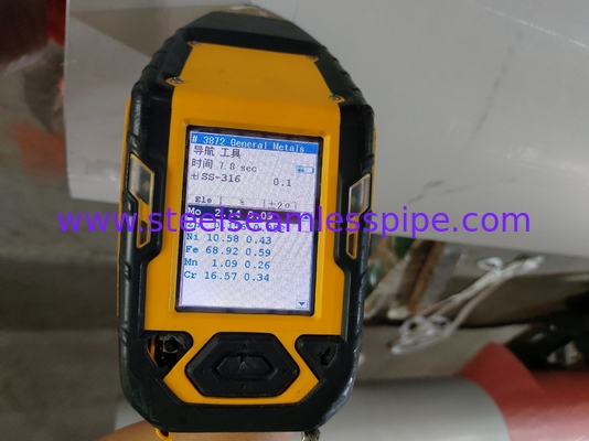 TP316L Tubo DSAW EN 1.4404 Per impianti di trattamento delle acque reflue Standard ASTM A358