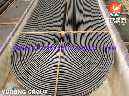 ASME SA179 U Bend Seamless Cold Drawn Carbon Steel Tube per scambiatori di calore tubolari