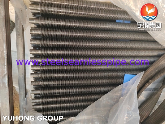 ASTM A179 Tubo senza cuciture in acciaio al carbonio Tubo a pinna in alluminio di tipo G per il sistema HRSG