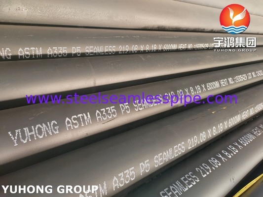 ASTM A335 P9 P11 P22 P91 Tubo in acciaio in lega per applicazioni ad alta temperatura e pressione