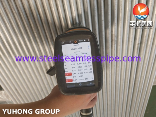ASTM A789 S32750 Acciaio super duplex per la soluzione dell'acqua di mare
