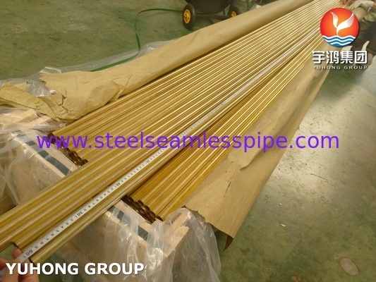 ASTM B111 / ASME SB111 C44300 Tubo in lega di rame