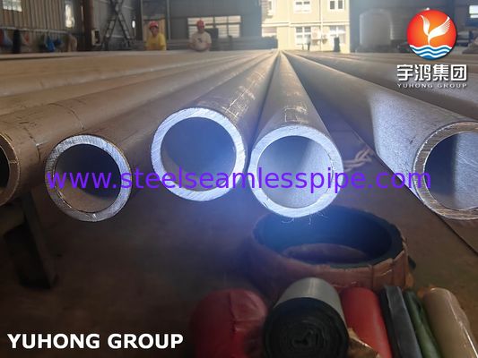 Tubo senza cuciture in acciaio inossidabile ASME SA213 ASTM A213 inossidabile e ricoperto in acciaio brillante ricoperto in acciaio per applicazioni nell'attrezzatura petrolifera